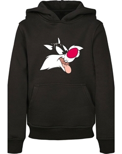 Пуловер с капюшоном, черный F4nt4stic