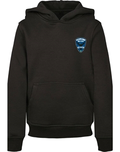 Пуловер с капюшоном, черный F4nt4stic