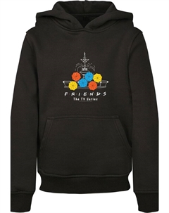 Пуловер с капюшоном, черный F4nt4stic