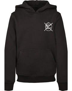 Пуловер с капюшоном, черный F4nt4stic