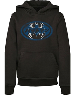 Пуловер с капюшоном, черный F4nt4stic