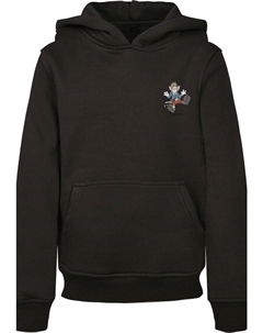 Пуловер с капюшоном, черный F4nt4stic