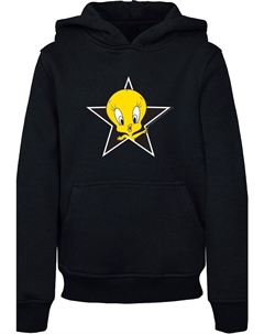 Пуловер с капюшоном, черный F4nt4stic