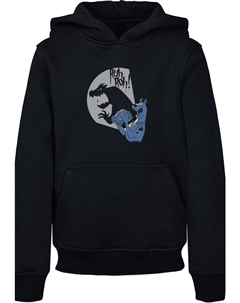 Пуловер с капюшоном, черный F4nt4stic