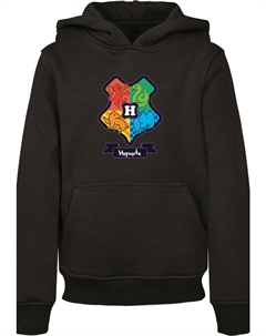 Пуловер с капюшоном, черный F4nt4stic