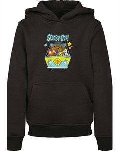 Пуловер с капюшоном, черный F4nt4stic