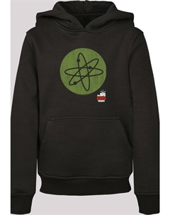 Пуловер с капюшоном, черный F4nt4stic