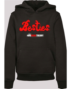 Пуловер с капюшоном, черный F4nt4stic