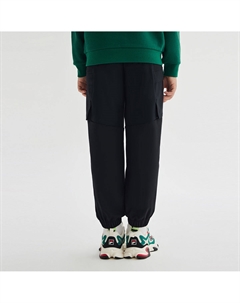 Детские трикотажные спортивные штаны, цвет Black Fila