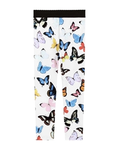 Kids легинсы с принтом, белый Dolce&gabbana