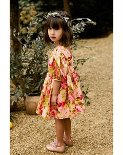 Выпускное платье с принтом (от 3 мес до 10 лет), розовый Next