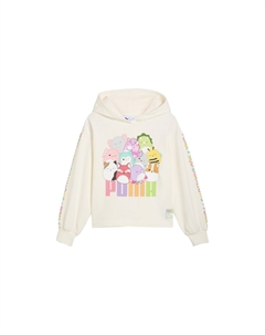 Детская толстовка, белый Puma