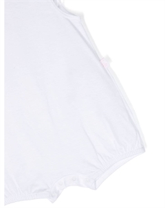 Комплект из ромпера и платья в клетку, розовый Il gufo