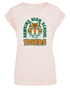 Футболка Shirt Stranger Things - Hawkins Arch Tiger, розовый Absolute cult