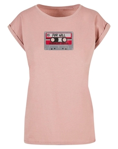 Футболка Shirt Stranger Things - Cassette For Will, цвет pitaya/dusky pink Absolute cult