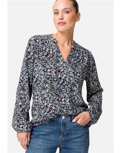 Блуза MIT BLUMENDRUCK, синий Zero