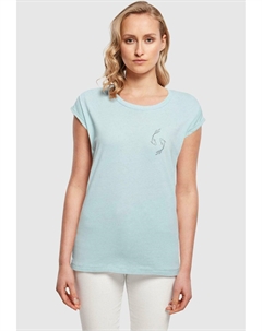 Футболка с принтом SPRING-YIN JANG FISH, цвет ocean blue Merchcode