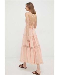 Угадай хлопковое платье, оранжевый Guess