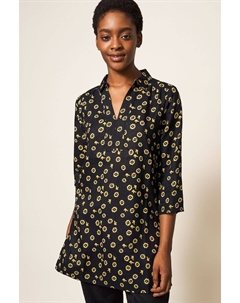 Льняная туника Blaire, черный White stuff