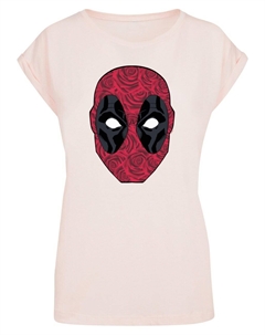 Футболка Shirt Deadpool - Head Of Roses, цвет powder Absolute cult