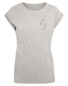 Рубашка Spring - Yin & Jang Fish, серый Merchcode