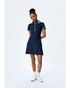 Платье-рубашка NECK MINI, темно-синий Koton
