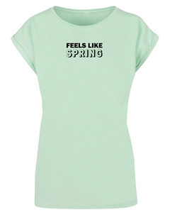 Футболка Shirt Spring - Feels like, мятный Merchcode