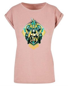 Футболка Shirt Aquaman - The Trench Crest, темно-розовый Absolute cult