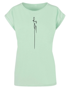 Футболка Shirt Faith, мятный Merchcode