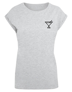 Рубашка Summer - Cocktail, пятнистый серый Merchcode