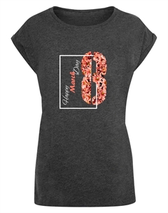 Рубашка WD - Happy March Day, темно-серый Merchcode