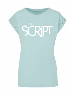Футболка с принтом THE SCRIPT LOGO , синий Merchcode