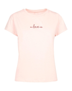 Футболка Shirt Hugs & Love - Love Arrow, розовый Merchcode