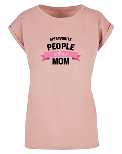 Футболка Shirt Mothers Day - My Favorite People Call Me Mom, цвет pink/rose Merchcode