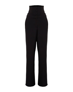 Тканевые брюки Loose fit Pants, черный Trendyol