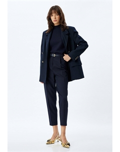 Брюки CIGARETTE, темно-синий Koton