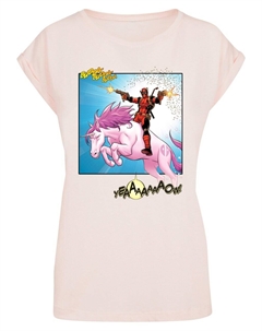 Футболка Shirt Deadpool - Unicorn Battle, розовый Absolute cult