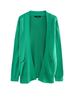 Вязаный кардиган Knit Cardigan, зеленый Next