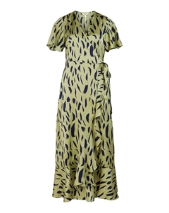 Платье макси Dress PAPAYA, зеленый Object