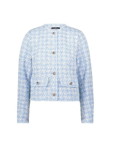 Блейзер Blazer mit Taschenklappen, цвет CreamBlue Zero