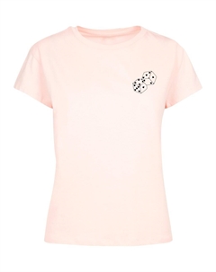 Футболка Shirt Hugs & Love - Heart Dice Box, розовый Merchcode