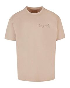 Футболка Love Yourself, песок Merchcode