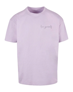 Футболка Love Yourself, сливовый/светло-фиолетовый Merchcode