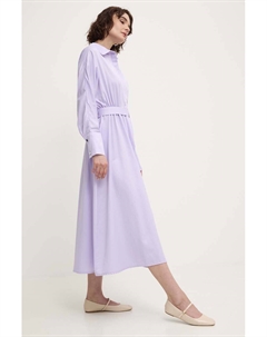 Хлопковое платье, фиолетовый Answear lab