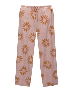 Тканевые брюки Wide leg Pants, розовый Pull & bear