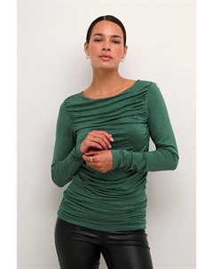 Лонгслив Bluse, зеленый Kaffe
