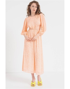 Платье Kasmata с вырезом и разрезами по бокам, белый Hugo