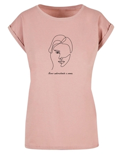 Футболка Shirt WD - Woman Figure, розовый Merchcode