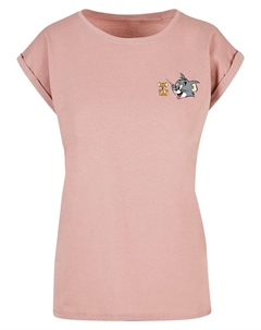 Футболка Shirt Tom And Jerry - Classic Heads, темно-розовый Absolute cult