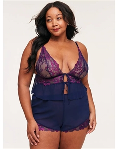 Майка Tammy + короткий комплект, синий Adore me